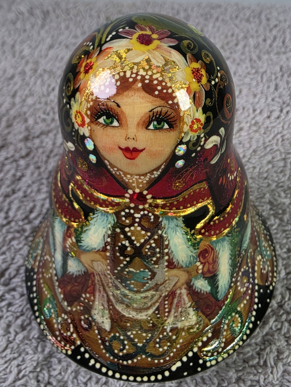 Russian Roly Poly Doll Known As Nevalyashka - Picture 3 of 13